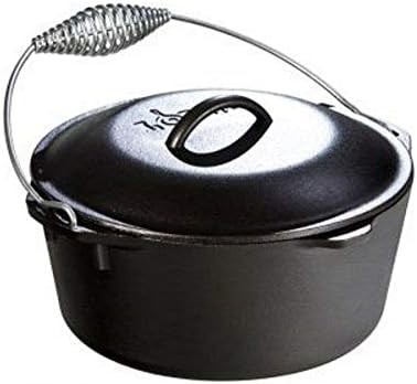 Five quart iron with bail handle