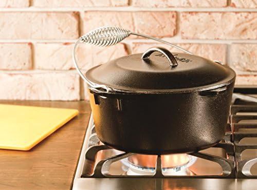 Five quart iron with bail handle — photo 3