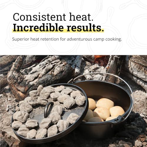 Deep camp six quart iron oven — photo 3