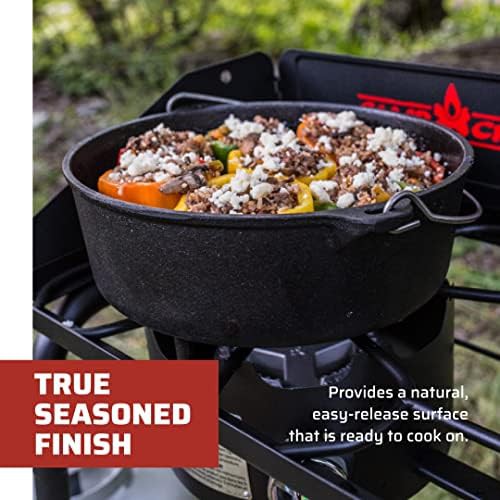 Camp Chef twelve inch six quart cast iron pot — photo 3