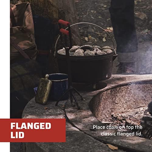 Camp Chef twelve inch six quart cast iron pot — photo 4