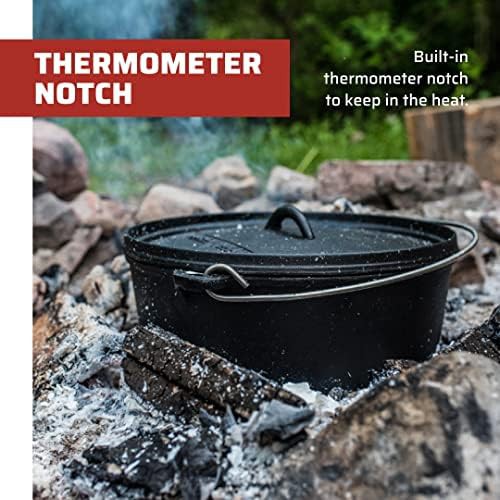 Camp Chef twelve inch six quart cast iron pot — photo 5