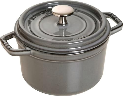 Graphite grey mini round oven