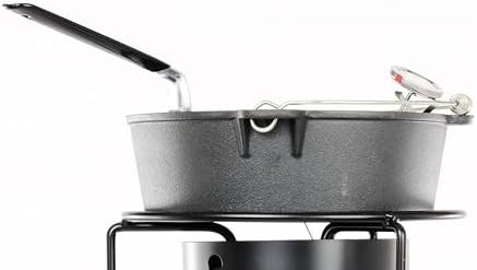 6 quart cast iron pot with aluminum lid — photo 3