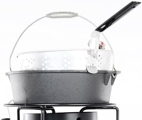 6 quart cast iron pot with aluminum lid — photo 4