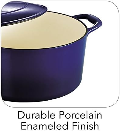 Bestow round enameled cast iron 5 quart pot — photo 4