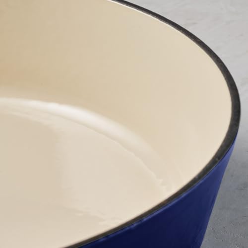 Bestow round enameled cast iron 6 quart pot — photo 4