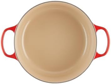 Cerise red self basting round dutch oven — photo 3