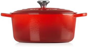 Cerise red self basting round dutch oven — photo 4