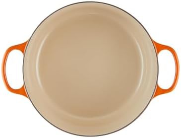 Flame orange large batch round dutch oven — photo 3