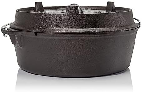 Seventeen quart flat base outdoor cooking pot — photo 3