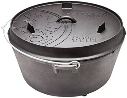 Seventeen quart flat base outdoor cooking pot — photo 4