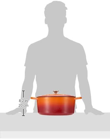 Crock-Pot Artisan 7 quart sunset orange oval oven — photo 5