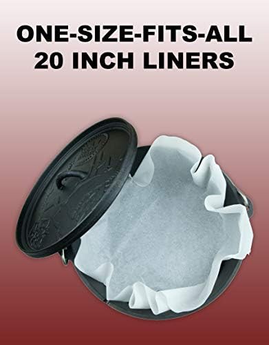 Disposable parchment paper liners 20 pack — photo 3