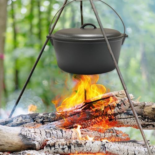 Nine quart cast iron pot with dome lid — photo 5