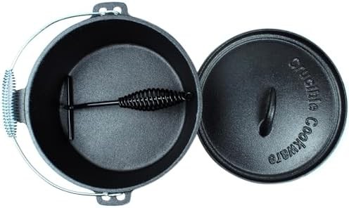 Crucible Cookware camp cast iron four quart pot — photo 4