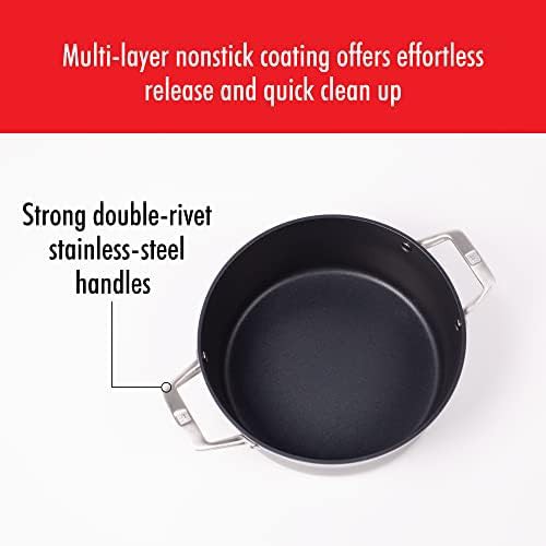 Hard anodized aluminum nonstick five quart pot — photo 4