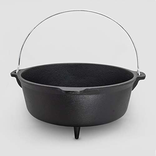 Six quart cast iron with legs — photo 4