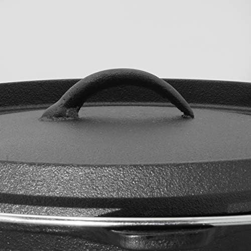 Six quart cast iron with legs — photo 5