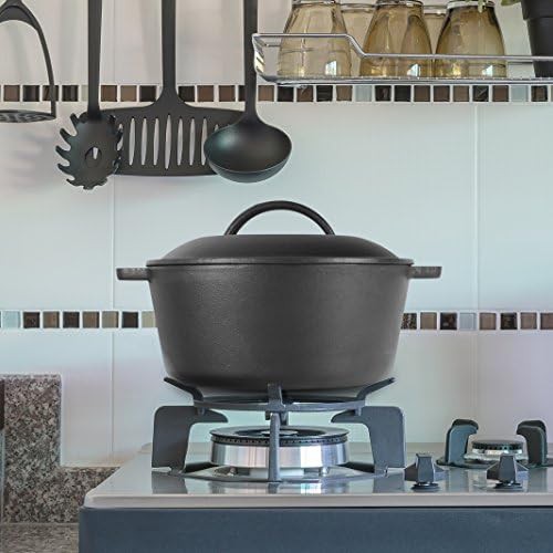 Pre-seasoned cast iron five quart pot — photo 3