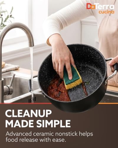 Ceramic nonstick stew pot 5 quart — photo 4