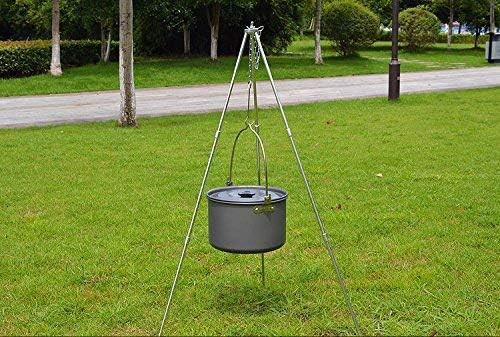 Portable campfire tripod for outdoor cooking — photo 5