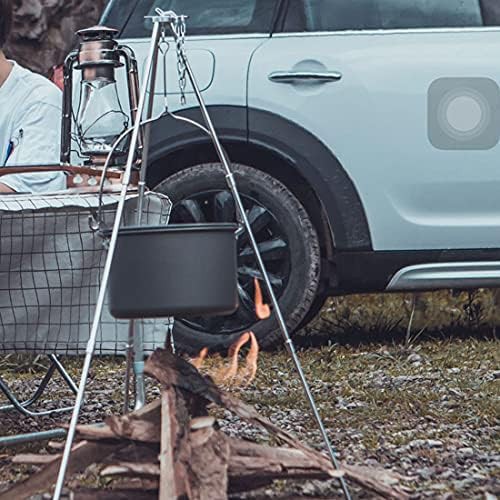 Portable mini camping tripod with bag — photo 3