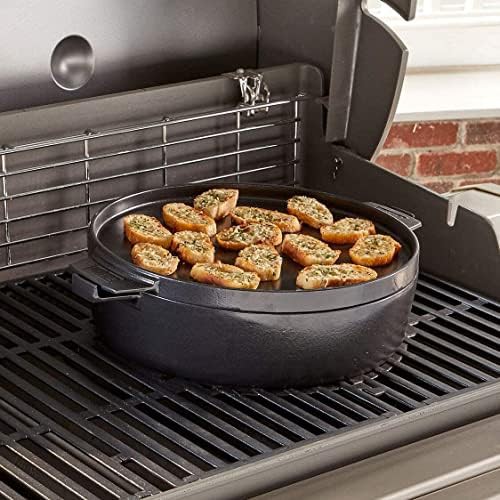 Enameled cast iron seven quart griddle pot — photo 4