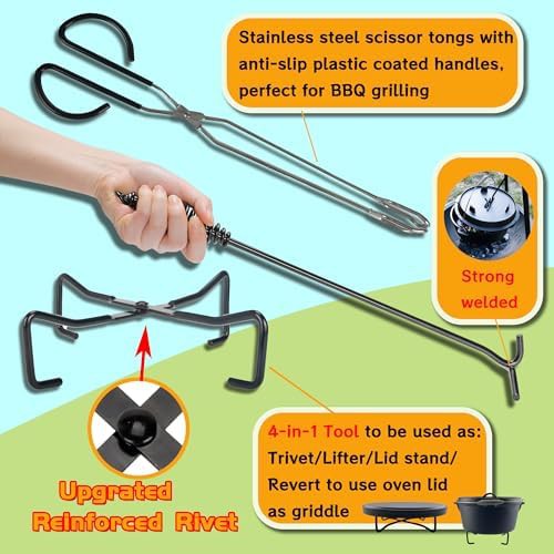 Camping Dutch oven accessory kit — photo 3