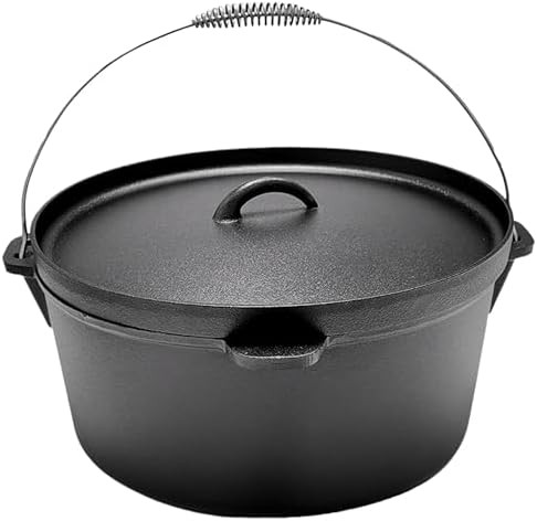 Twenty quart pot with skillet lid