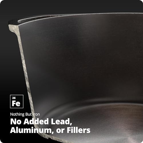 Milled smooth finish cast iron pot — photo 3