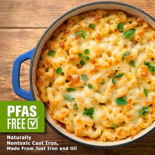 Aqua blue six quart braiser pan — photo 3
