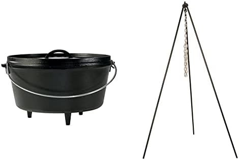 Twelve inch deep camp oven bundle package