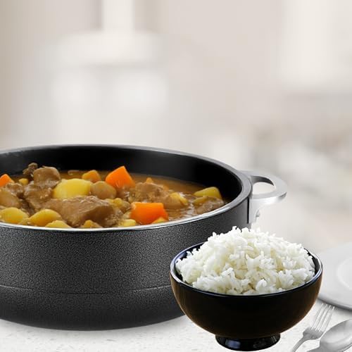 Large black nonstick aluminum caldero pot — photo 4