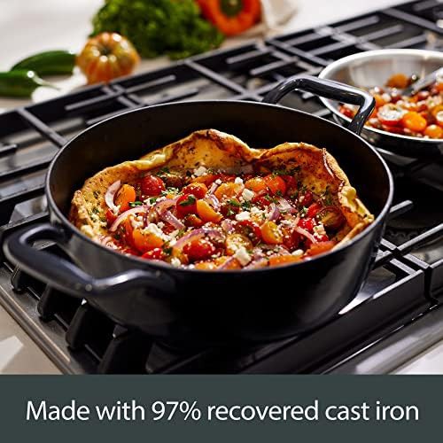 Black cast iron pot with trivet — photo 5