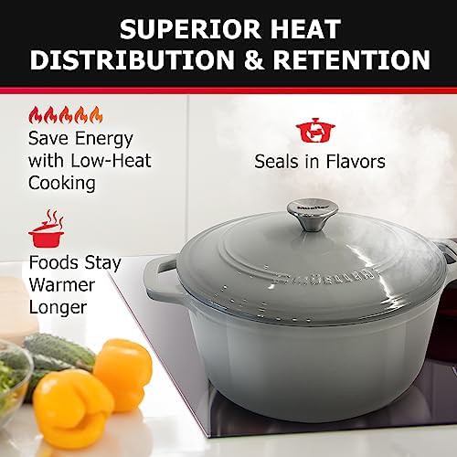 Mueller 6 quart enameled pot for stews — photo 3