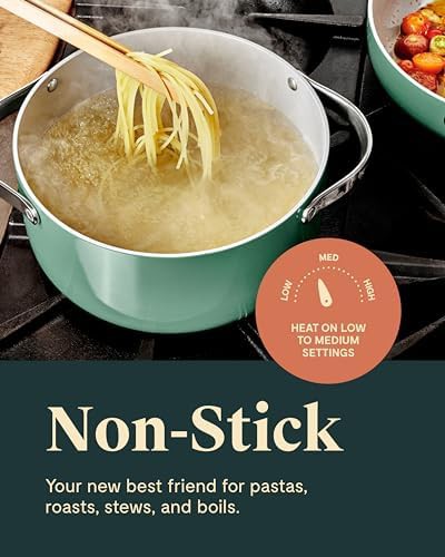 Caraway ceramic non-stick roasting pot with lid — photo 4