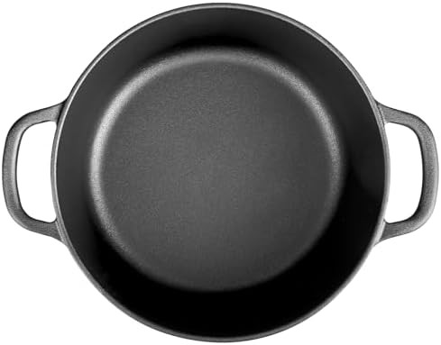 5 quart black pre-seasoned round pot — photo 4