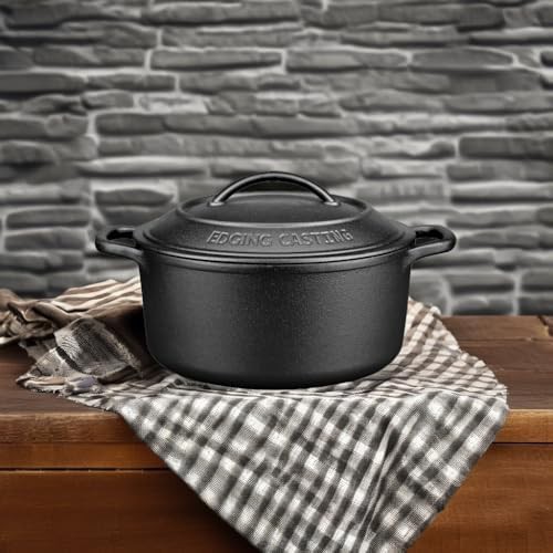5 quart black pre-seasoned round pot — photo 5