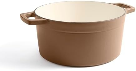 Martha Stewart 7 qt enameled cast iron dutch oven — photo 3