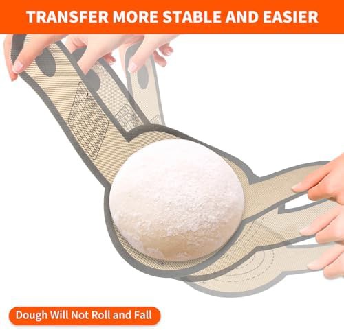 Round silicone bread baking sling set — photo 3