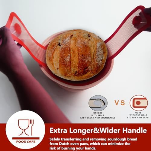 Oval and Round Silicone Bread Sling Set — photo 5