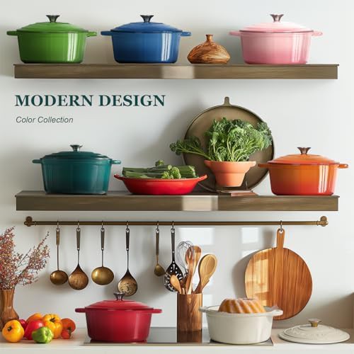 Seven quart enameled cast iron braising pot — photo 4