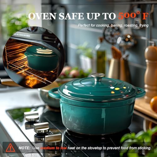 Seven quart enameled cast iron braising pot — photo 5