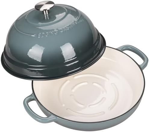 6 quart slateblue enameled round bread oven — photo 5