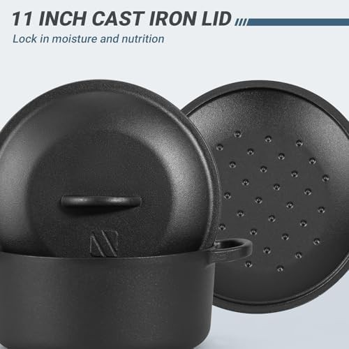 Pre seasoned cast iron 6 quart pot — photo 3