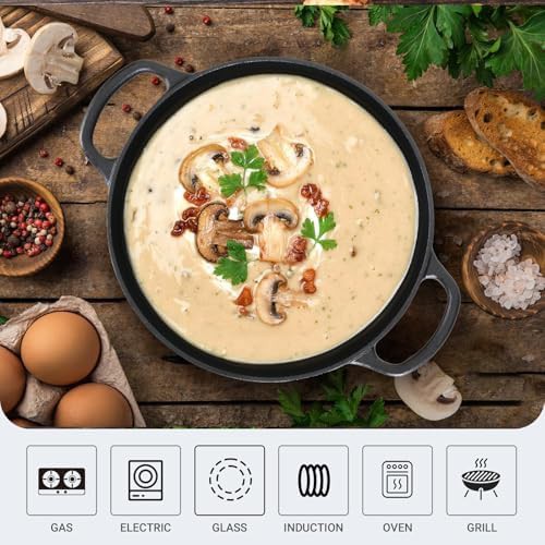 Pre seasoned cast iron 6 quart pot — photo 4