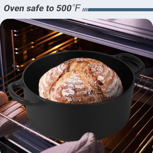 Pre seasoned cast iron 6 quart pot — photo 5