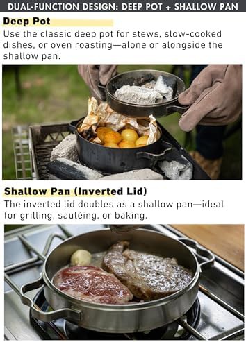 Mini stainless steel camping pot set — photo 3