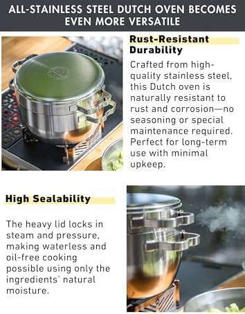 Mini stainless steel camping pot set — photo 4